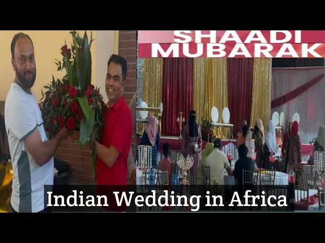 ચાલો આજે Africa મા ઇન્ડિયન શાદી નો નજારો દેખારું | Indian Wedding in South Africa 🇿🇦 |