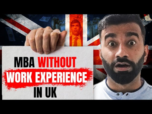 MBA in UK Without Work Experience | Universities | Salary | Career |