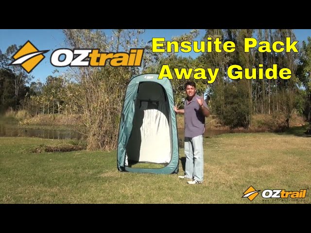 🚿💨 Quickly Pack Away Your Oztrail Ensuite Tent! Watch the Easy Demo! 🏕️