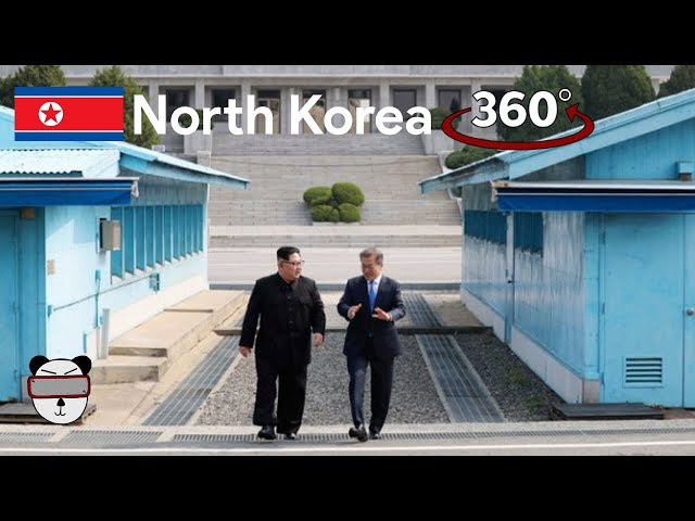 🇰🇵360° Inside North Korea: Korean DMZ | Panmunjeom, North Korea