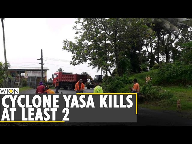 Roads and bridges flooded after Cyclone Yasa hits Fiji | World News | WION News