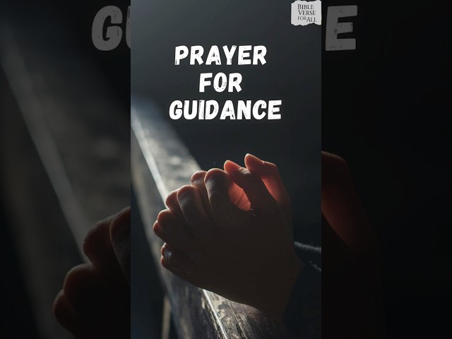 Need Direction in Life? Pray This Prayer for God’s Guidance! #dailyprayer #godsword #godsword #jesus