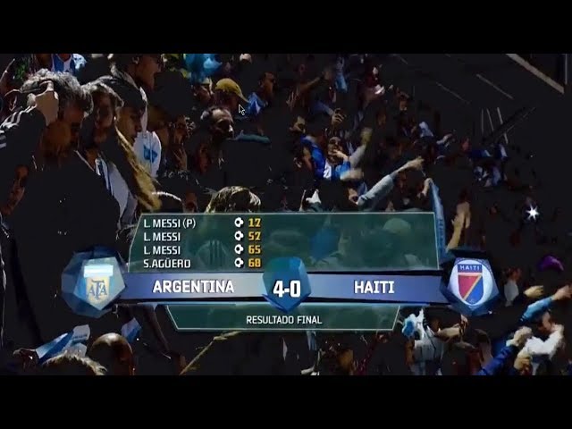 Argentina Vs Haiti Highlights || Argentina Vs Haiti All Goals || Messi Hattrick vs Haiti