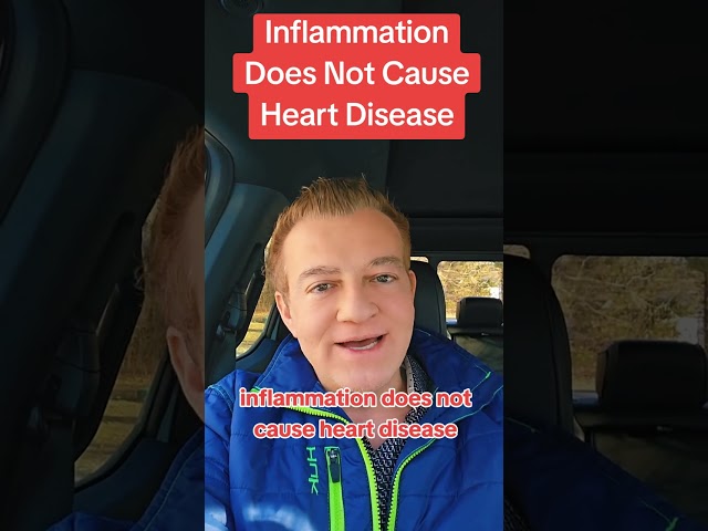 Inflammation does not cause heart disease! #inflammation #health #healthy #medicine