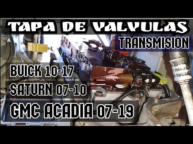 Cómo Cambiar Tapa de Válvulas de Transmisión y Empaque GMC Acadia 07-19