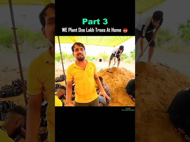 We Plant One Lakh Trees ☘️ At Home - 100% Unique 😈 (PART 3) #mrindianhacker #shortsfeed #shorts