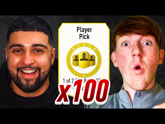 100 81+ PLAYER PICKS BUT THE LOSER DISCARDS THEM ALL!