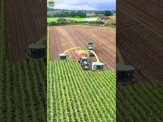 How American Farmers Use AgricultureTechnology to Plant and Harvest Corn.