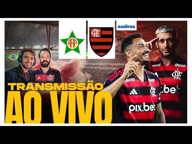 PORTUGUESA X FLAMENGO - TRANSMISSÃO AO VIVO - 8ª RODADA - CARIOCA 2025