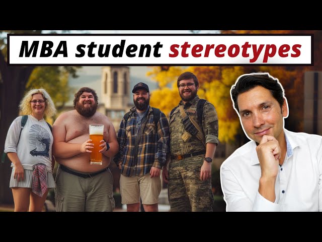 Stereotypes of people at business school | Don't watch this if you are easily offended!