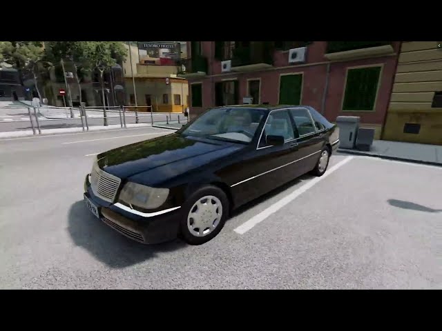 BeamNG.drive Mercedes Benz W140 S Class