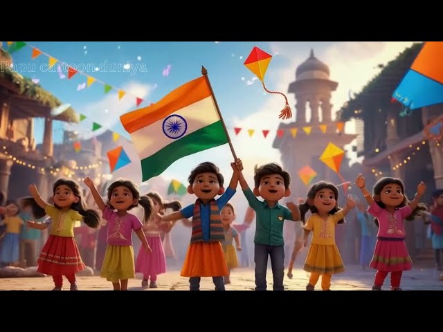 Sare Jahan se Accha! सारे जहाँ से अच्छा - Desh bhakti song! Patriotic song! Kids song! Nursery rhyme