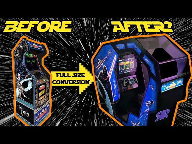 Building a full-size Star Wars Cockpit Arcade Machine!