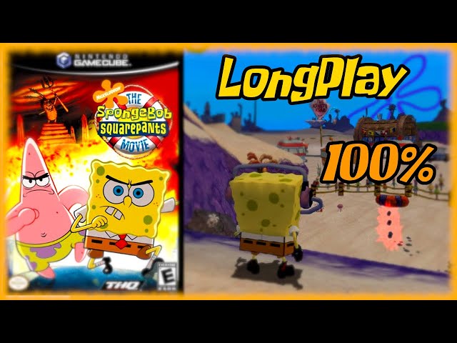 The SpongeBob SquarePants Movie Game -  Longplay 100% Full Game Walkthrough (No Commentary)