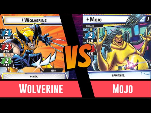 Marvel Champions | Wolverine | Vs Mojo | True Solo | Aggression | Deck Building | Mojo Mania