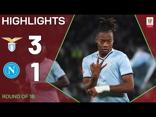 LAZIO-NAPOLI 3-1 | HIGHLIGHTS | Noslin hat-trick for Lazio | Coppa Italia Frecciarossa 2024/25