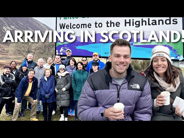 MEETING OUR VIEWERS AND EXPLORING SCOTLAND TOGETHER!!