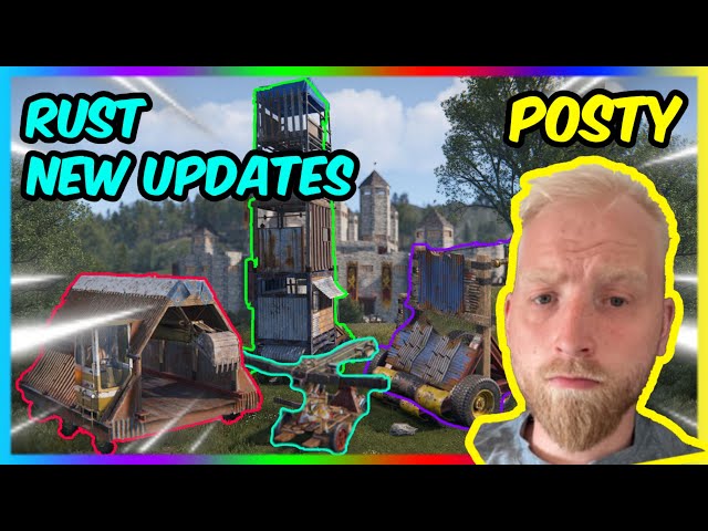 Rust Dailiy Highlights #7  - Posty and NEW UPDATES , Oilrats on underwater