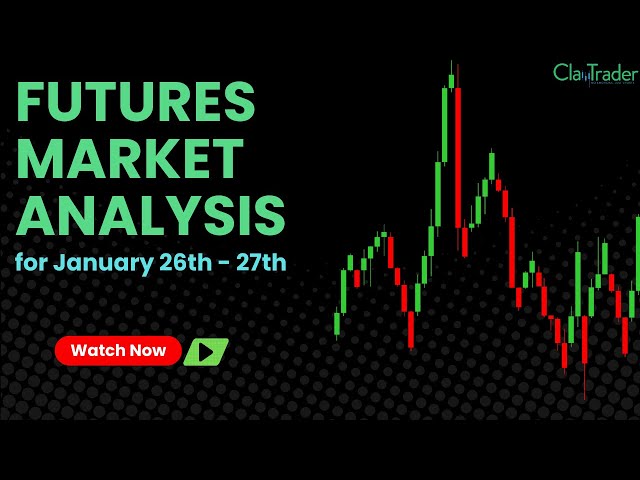 /NQ, /ES, /YM, /CL, /GC Futures Technical Chart Analysis for January 26-27, 2025