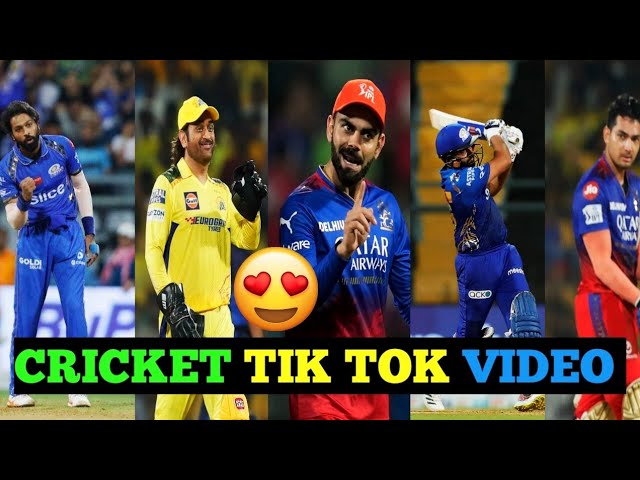 NEW CRICKET TIK TOK VIDEO 🔥🔥🔥|