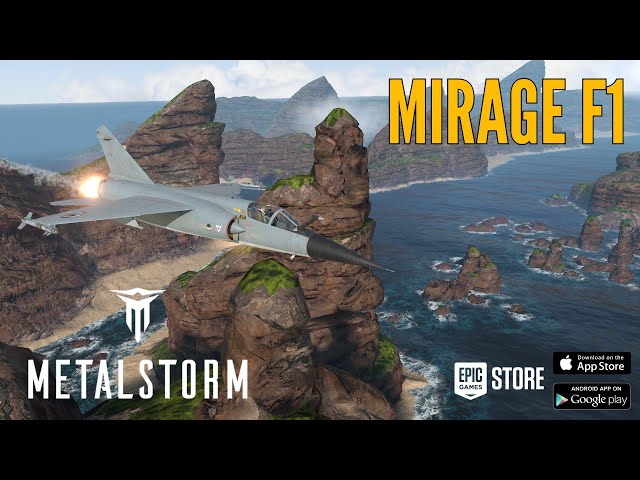 Metalstorm madness: Mirage F1 Fighter Trailer