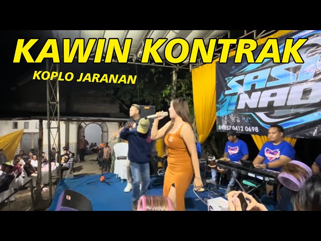 KAWIN KONTRAK versi Nrotok SASKIA NADA Live JATIKALEN