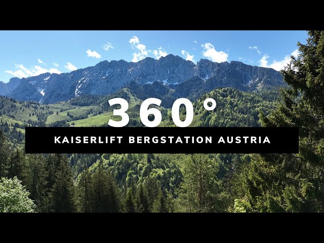 Kaiserlift Bergstation Adlerblick | Austria 360°