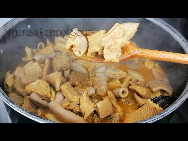 How to Make Tasty Pepper Soup For The Festive Season! Nigerian Assorted Meat Pepper Soup Recipe 😋