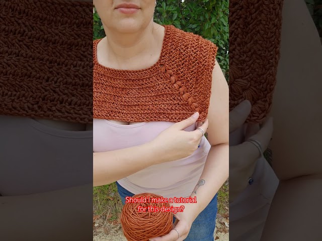 New design for this #crochet #diy #design  #pattern #sweater #crochetdesigns #top