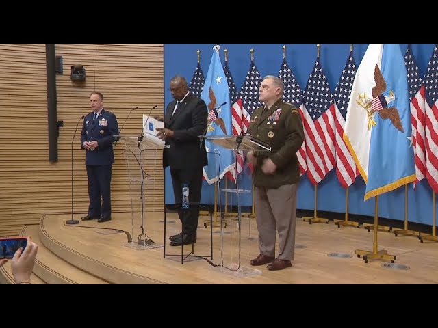 News conference by U.S. Secretary of Defense Austin after NATO meeting