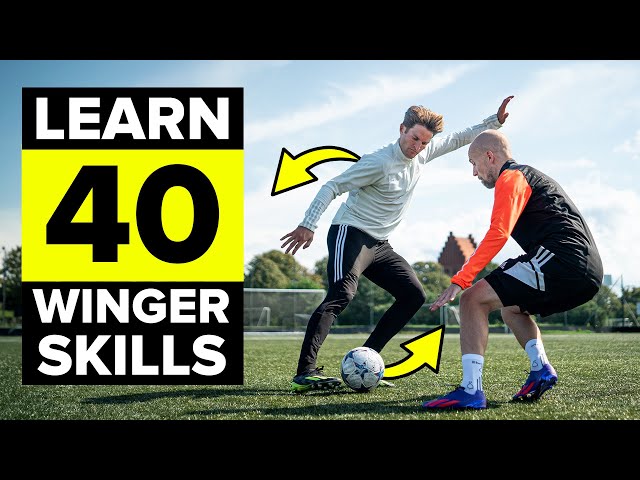 Learn 40 winger skills to beat defenders