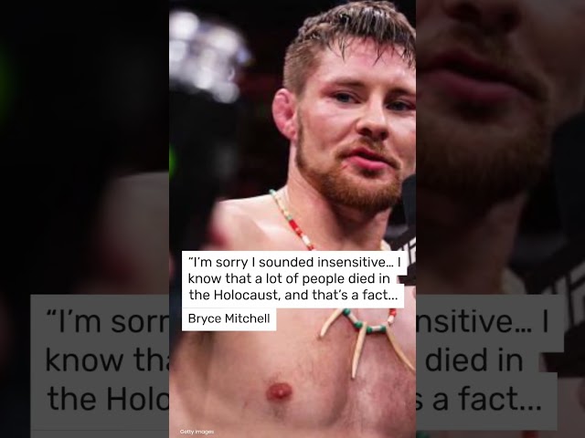 "Bryce Mitchell BREAKS SILENCE: Shocking Statement After Controversial Hitler Remarks! " #ufc #mma