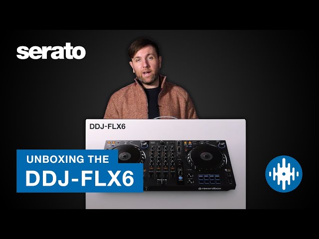 Pioneer DJ DDJ-FLX6 Unboxing | First look with Serato