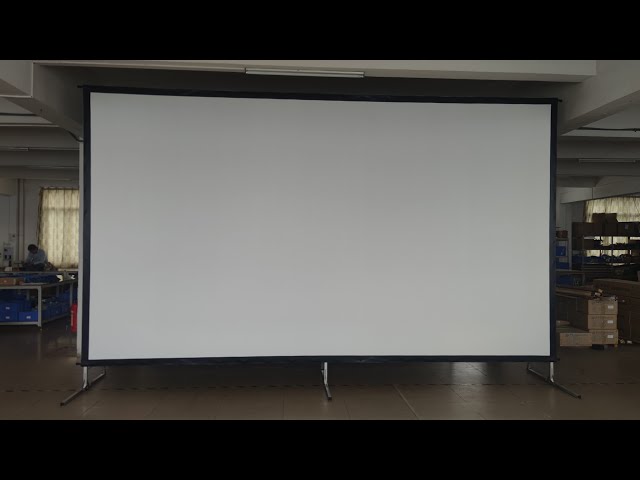 Diagonal 220 inches Aspect Ratio 16:9 Portable Fast Folding Front Projection XY Screen