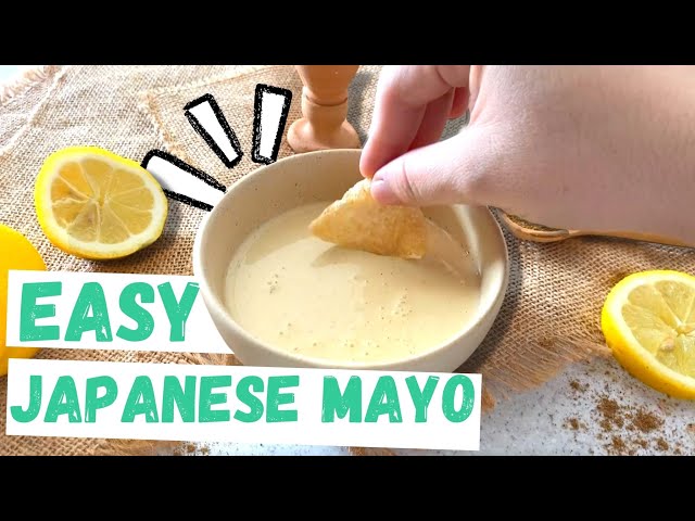 How to make JAPANESE mayonnaise, the HEALTHIER choice vs American mayo