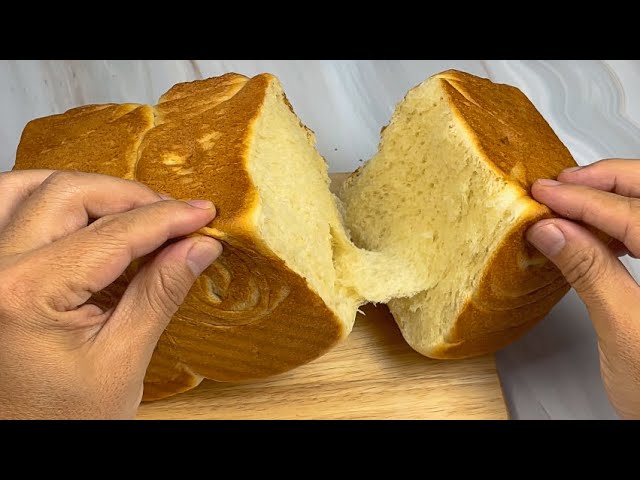 No need to buy bread any more! Easy Milk Loaf Bread | Soft and fluffy