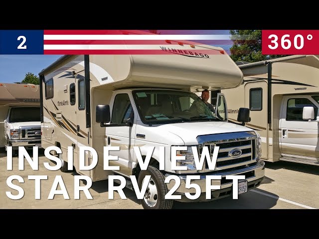 [360] Star RV Winnebago Motorhome 25FT Walkthrough - Best road trip USA