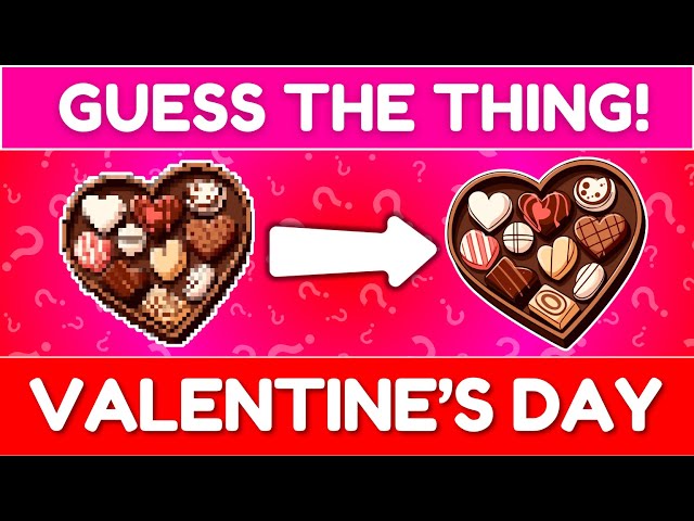 Valentine's Day Vocabulary Game 💞 | Guess the Object | English Word Guessing Game