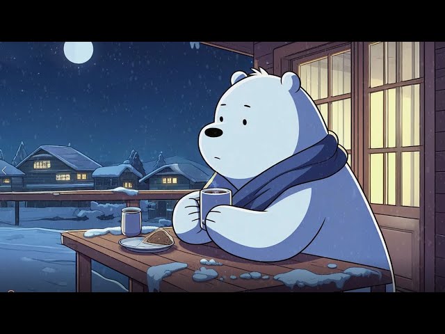 Cozy Winter Evenings ❄️ Lofi Hip Hop | Relax with Winter Melodies and Calm Vibes