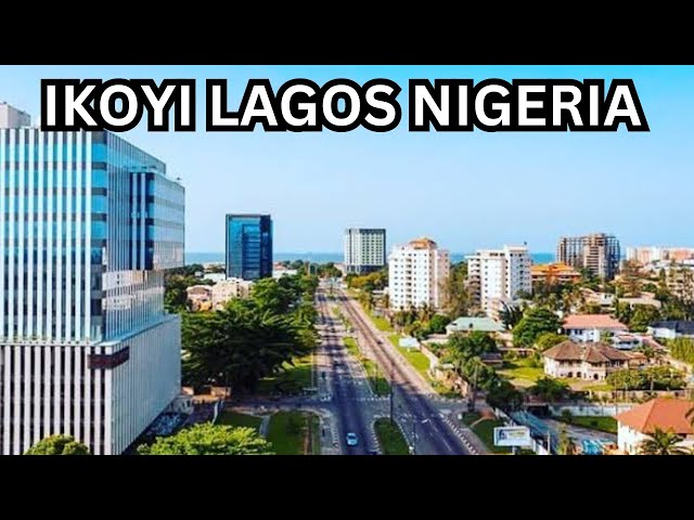 IKOYI LAGOS IS MIND BLOWING THE MOST AFFLUENT AND PRESTIGIOUS NEIGHBORHOOD 4K WALKING TOUR #nigeria