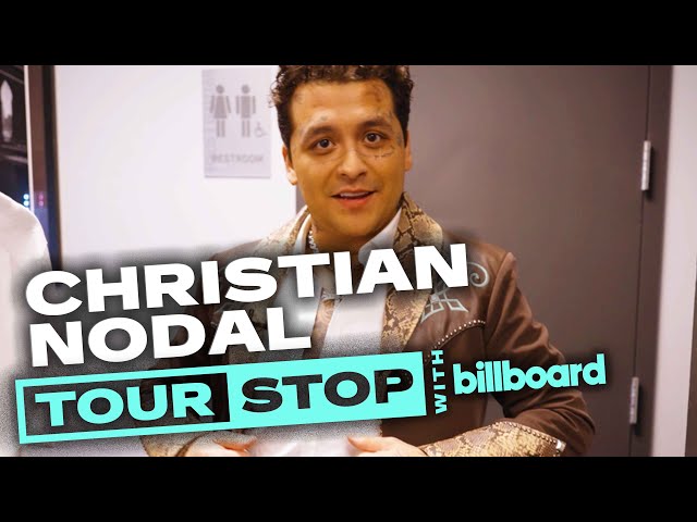 Christian Nodal: tras bastidores en su gira 'Pa'l Cora' en Nueva York | Tour Stop | Billboard