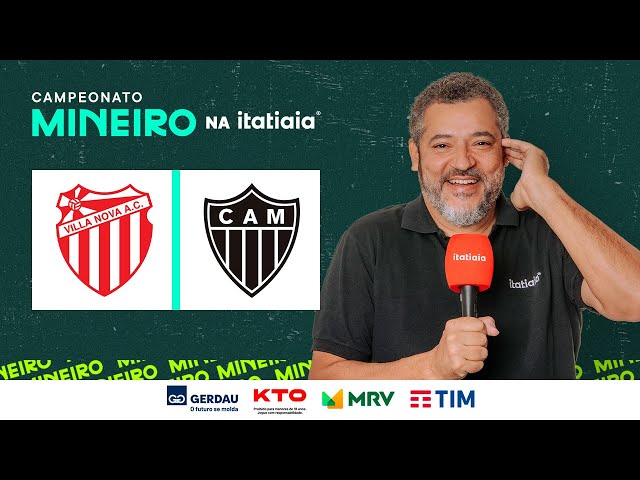 ATLÉTICO X VILLA NOVA AO VIVO NA ITATIAIA | REACT DO CAMPEONATO MINEIRO