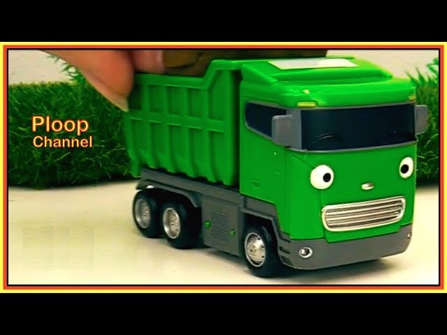 MUDDY McQueen and TAYO TRUCK FIXERS! - Toy Trucks Friends - Toy Cars videos for kids cartoons