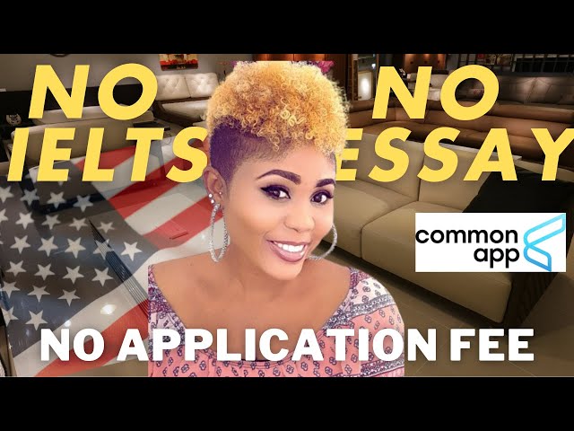 How to Study in the USA with No IELTS |No Recommendation Letters | No Application Fees