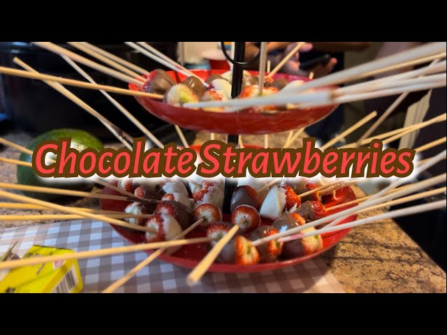 Hugo Jr’s Vlogs: Chocolate Strawberries