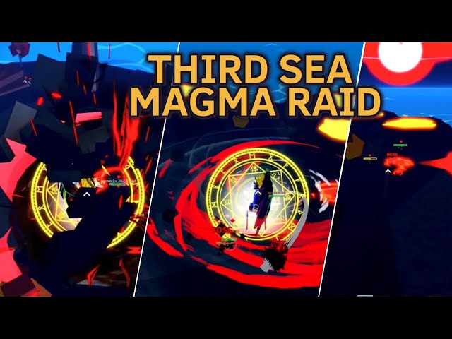 🔥  Third Sea Magma Raid-Where Legends Are Forged!🌋💥