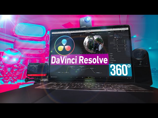 Edit 360° Video w/ DaVinci Resolve - Tripod Removal, PanoMap, Spherical Stabilizer