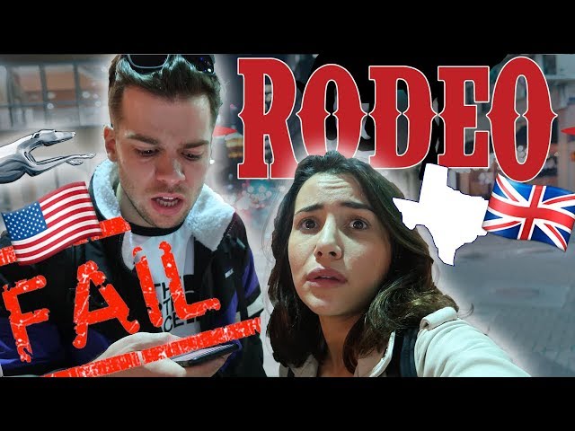 BRITS GO TO TEXAS RODEO! (fail) | Texas Series