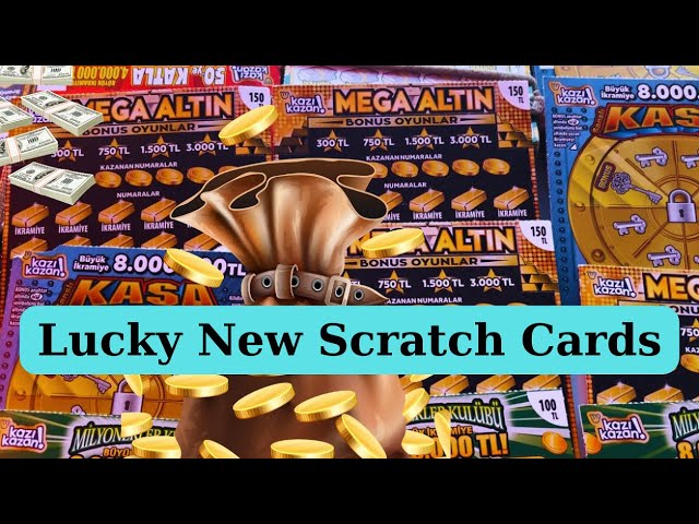 We Are Scratch-Off the Newly Released Scratch Cards Today Worth 3,000 TL