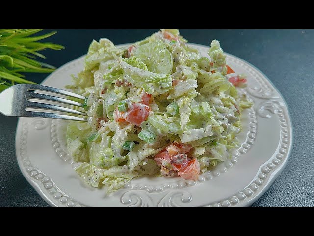 Cucumber salad that burns belly fat! My mother lost 20 kg in a month.